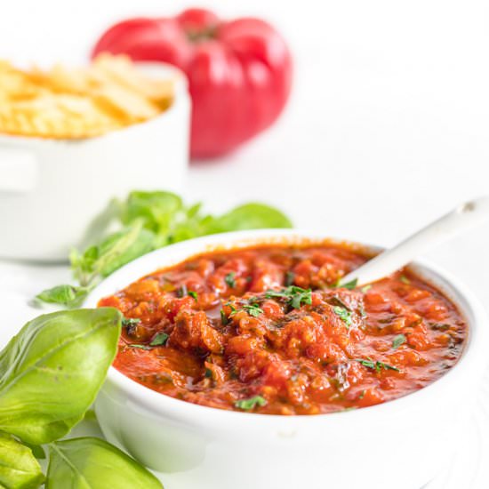 Homemade Keto Marinara Sauce - Recipe photo by Lowcarb-nocarb