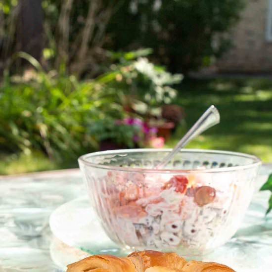 Salmon Salad with Grapes - Recipe photo by iwilkerson
