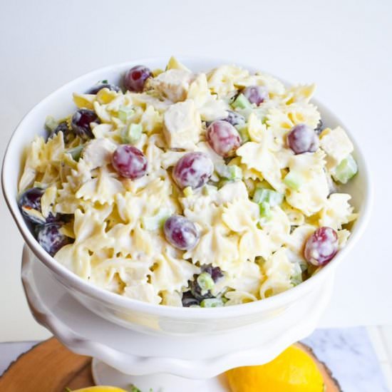 Lemon Tarragon Pasta Salad - Recipe photo by thealexdaynes