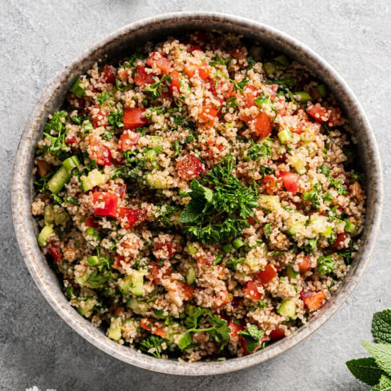 Tabbouleh Salad - Recipe photo by Tina FitDiary