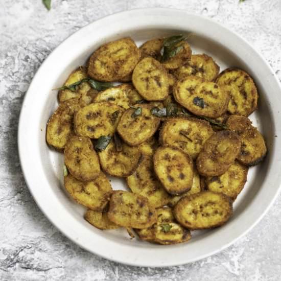 Healthy Raw Banana Fry - Recipe photo by Fatrainbow