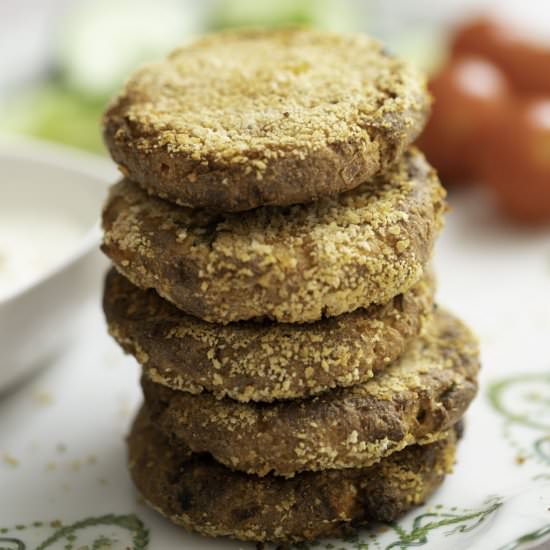 Baked Paneer cutlet - Recipe photo by Fatrainbow