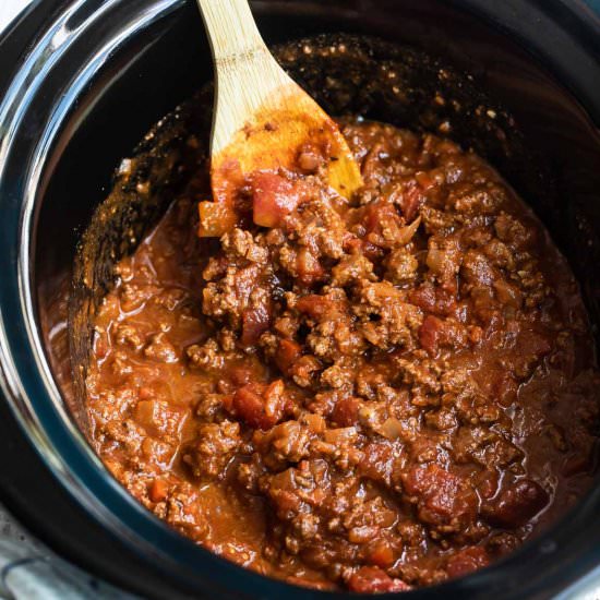 Hot Dog Chili - Recipe photo by culinaryhill