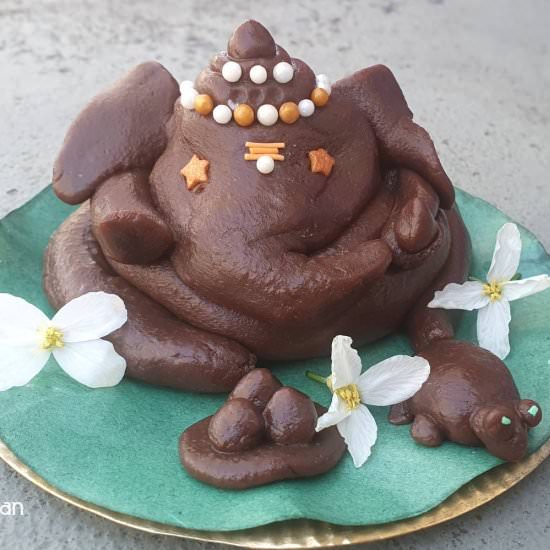 Chocolate Ganesha - Recipe photo by Mildlyindian
