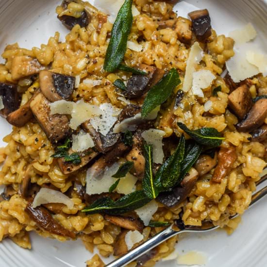 Mixed Mushroom Risotto - Recipe photo by missrachelphipps