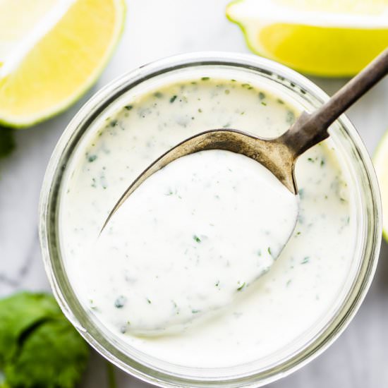 Cilantro Lime Ranch - Recipe photo by The Endless Meal