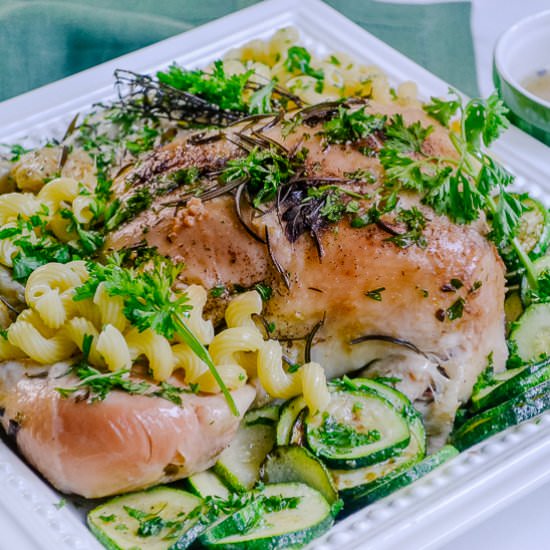 Baked Chicken with Herbs - Recipe photo by House of Elyn Ryn