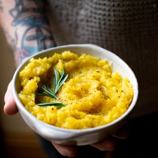 Ultimate Buttery Swede Mash - Recipe photo by veganpunks