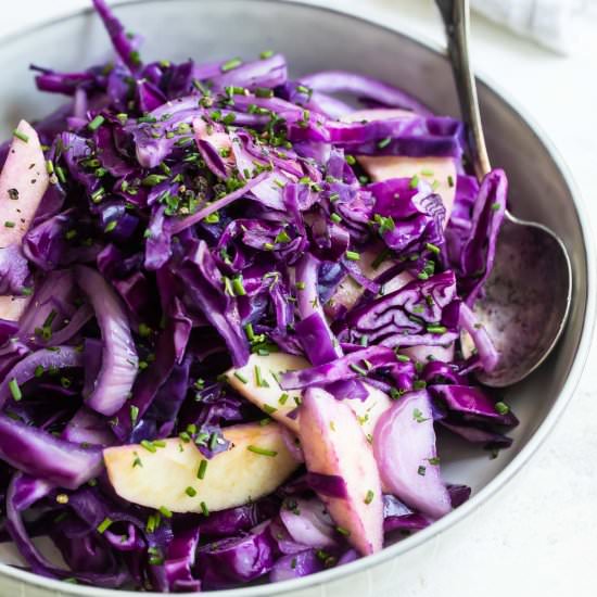 Braised Red Cabbage - Recipe photo by culinaryhill
