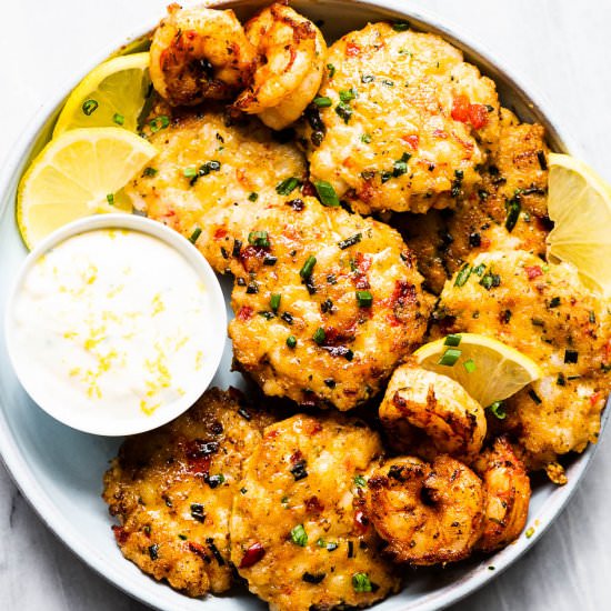 Shrimp Cakes - Recipe photo by The Endless Meal