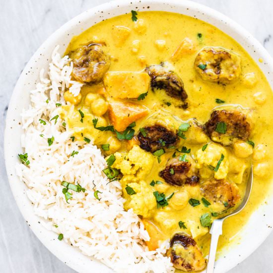 Banana Curry - Recipe photo by The Endless Meal