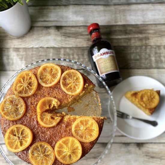 Gluten Free Drambuie Orange Cake - Recipe photo by FoodieExplorers