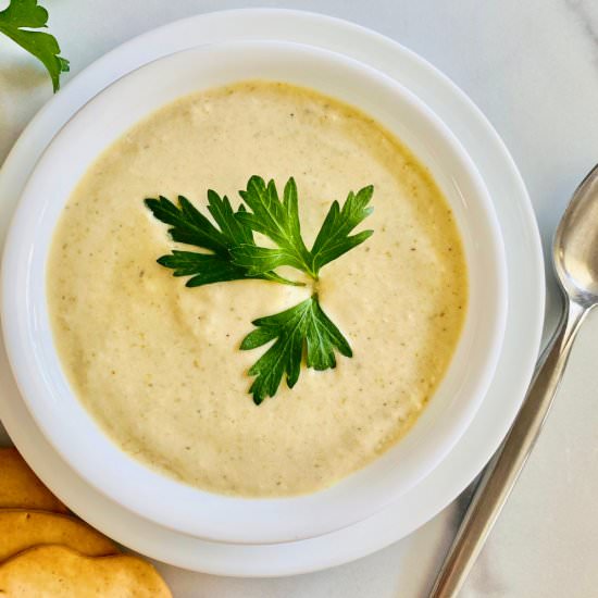 Instant Pot Cream of Celery Soup - Recipe photo by theshortordercook
