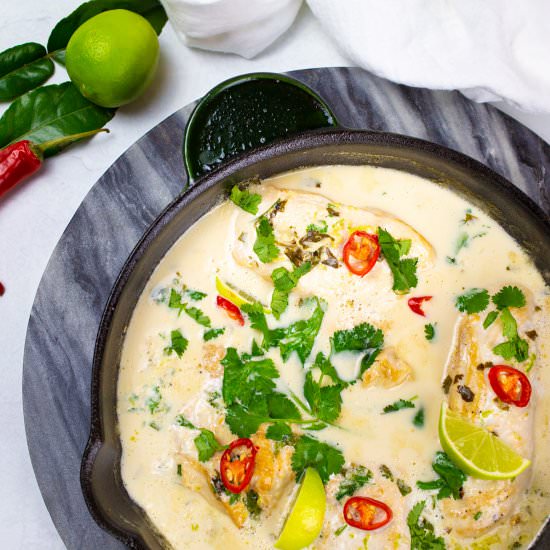 Thai Coconut Lime Chicken - Recipe photo by lovefoodnourish