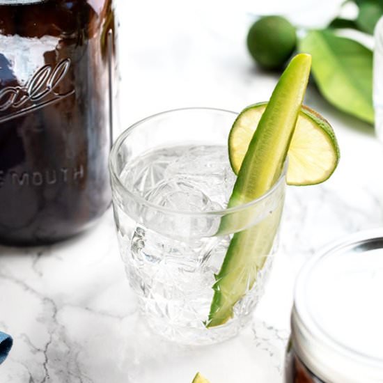 Gimlet Pickles - Recipe photo by BitterSweet