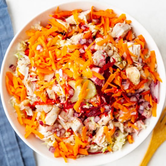 Veggie Chicken Salad - Recipe photo by Kitchenskip
