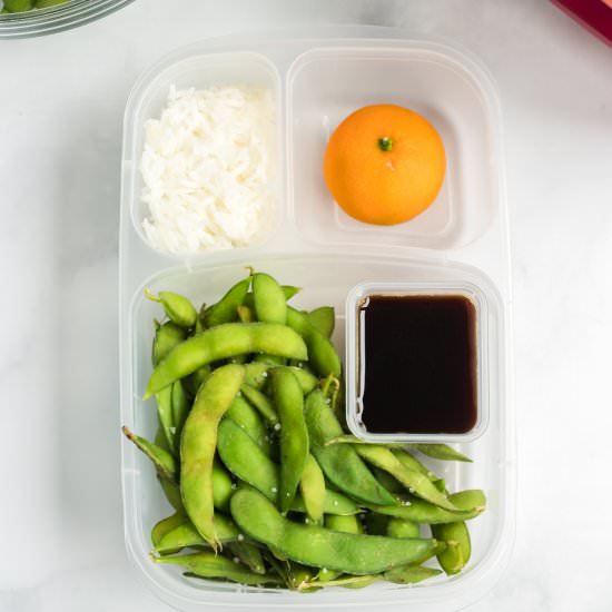 Edamame Easy Lunchbox Idea - Recipe photo by familyfreshmeals