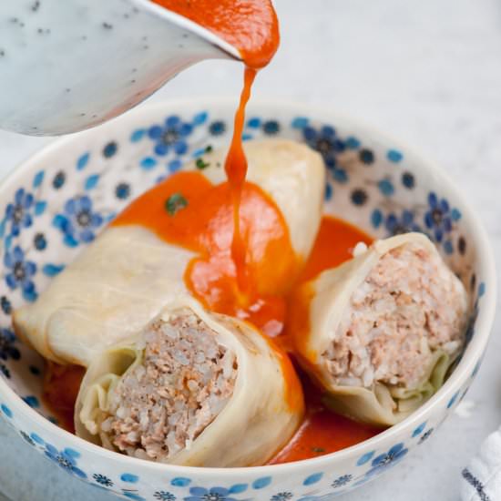 golabki stuffed cabbage rolls - Recipe photo by everyday-delicious.com