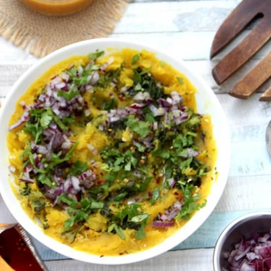 Delicata and Bitter Melon Relish - Recipe photo by Spice Chronicles