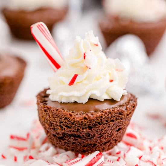 Hot Chocolate Brownie Bites - Recipe photo by thecaglediaries
