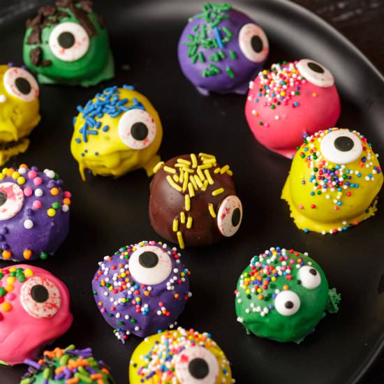 Halloween Oreo Balls - Recipe photo by Barbara Curry