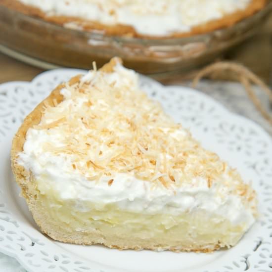 Southern Coconut Cream Pie - Recipe photo by divascancook