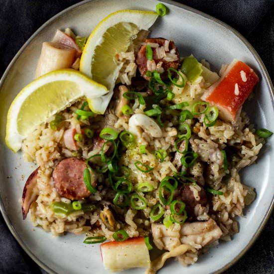 Seafood Rice - Recipe photo by Went Here 8 This