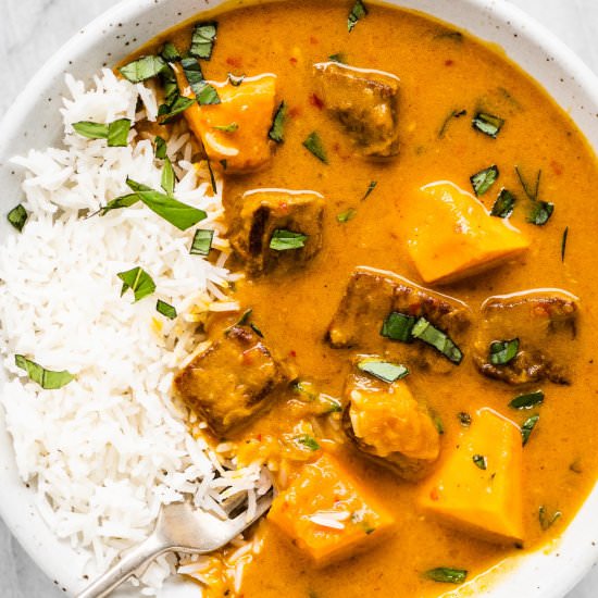 Thai Beef Curry - Recipe photo by The Endless Meal