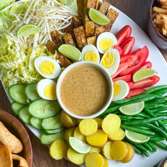 Gado-Gado - Recipe photo by FODMAP Everyday