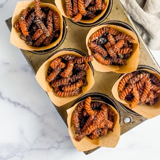 pumpkin spice pasta chips - Recipe photo by sheri silver
