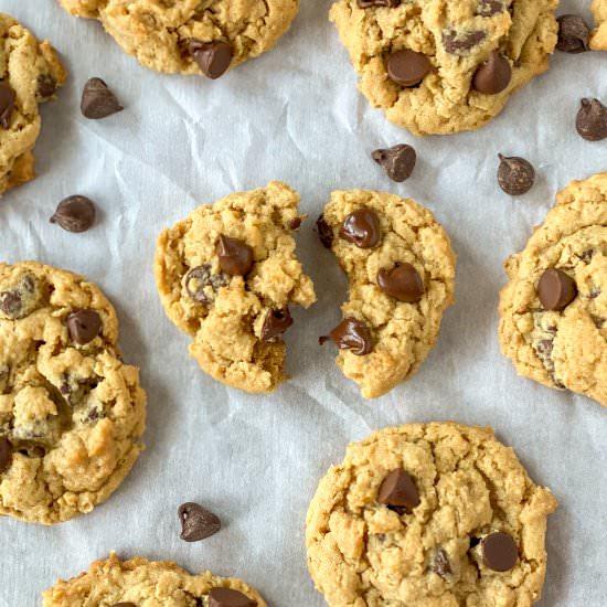 Peanut Butter Oatmeal Cookies - Recipe photo by Whiskfulcooking