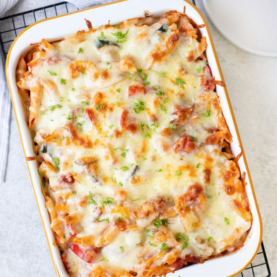 Vegetable Pasta Bake - Recipe photo by Healthy Life Trainer