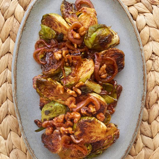 Soy-Glazed Brussel Sprouts - Recipe photo by chrisse.enplace