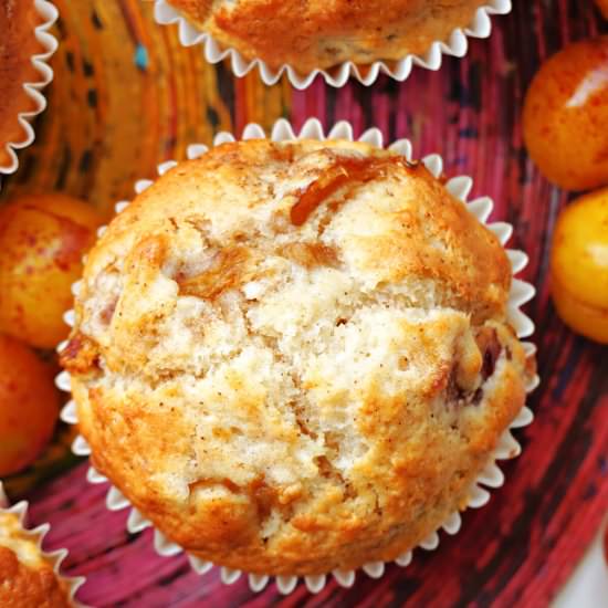 Plum Muffins - Recipe photo by mygorgeousrecipes