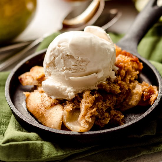 pear cobbler - Recipe photo by freshaprilflours