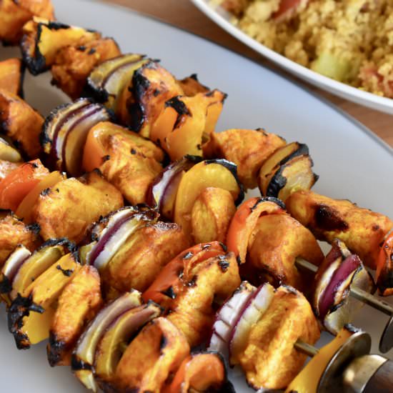 Grilled Chicken Kabobs - Recipe photo by thisdelicioushouse