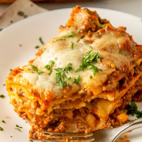 Crock Pot Lasagna - Recipe photo by AllThingsMamma