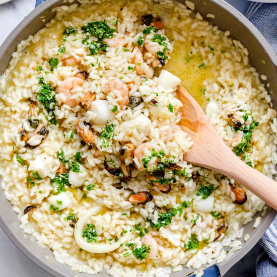 Seafood Risotto - Recipe photo by jernejkitchen