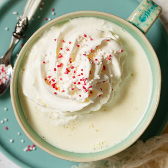 White Hot Chocolate - Recipe photo by littlesugarsnaps