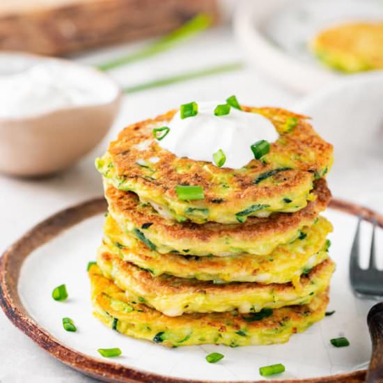 Gluten Free Zucchini Fritters - Recipe photo by allweeat