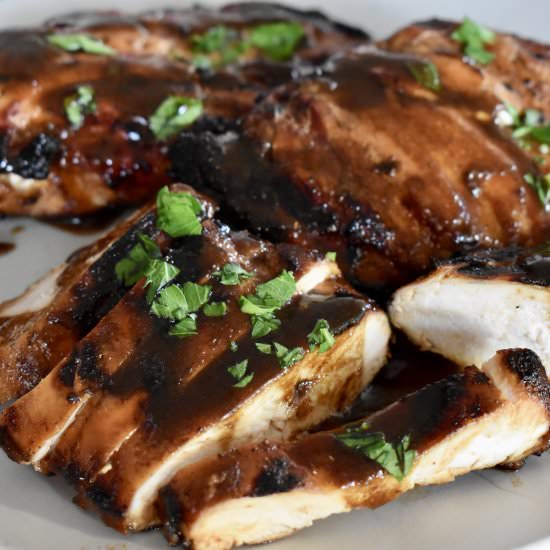 Balsamic Marinated Grilled Chicken - Recipe photo by thisdelicioushouse