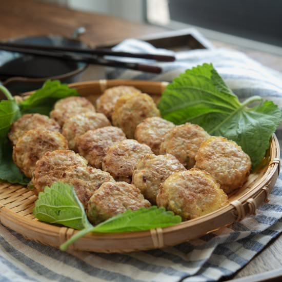 Meat Tofu Patties - Recipe photo by beyondkimchee