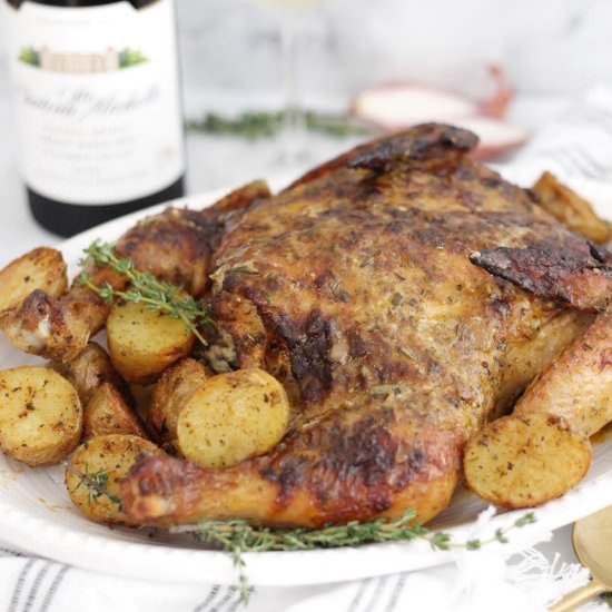 Herb Roasted Chicken - Recipe photo by Ereese