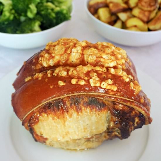 Roast Pork with Crackling - Recipe photo by mygorgeousrecipes