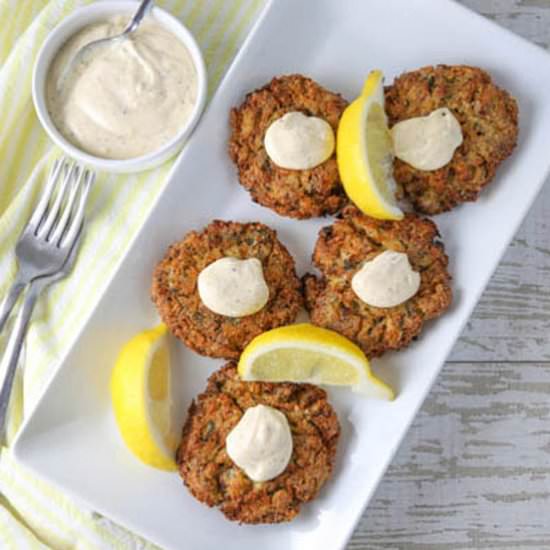 Air Fryer Keto Crab Cakes - Recipe photo by Tastefulventure