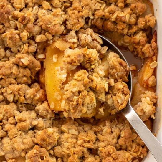 Apple Crisp - Recipe photo by Jessica Gavin