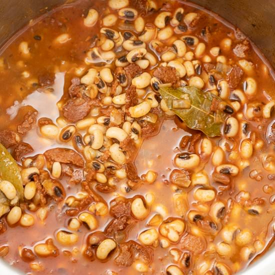 instant pot black-eyed peas - Recipe photo by fromthecomfortofmybowl