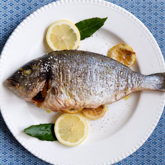 OVEN BAKED FISH WITH HERBS & LEMON - Recipe photo by simplysophisticatedcooking