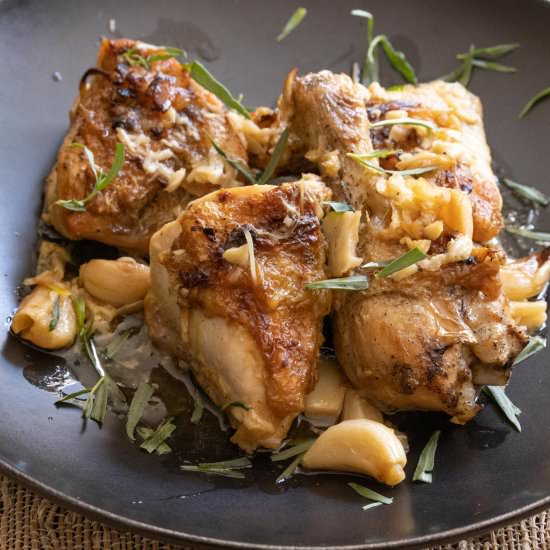 40 Cloves Garlic Chicken - Recipe photo by GiangisKitchen