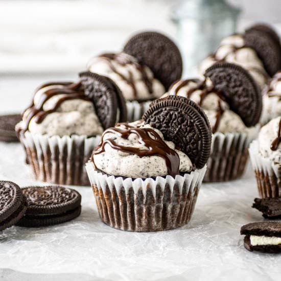Chocolate Oreo Cupcakes - Recipe photo by gingersnapsbakingaffairs